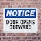 Signmission Door Opens Outward, 24 in W x Rectangle, Plastic OS-2PACK-NS-P-1824-L-11517 - alternate 6